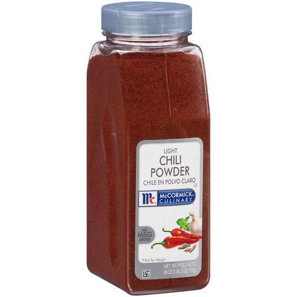 Mccormick McCormick Culinary Light Chili Powder 18 oz. Container, PK6 932408